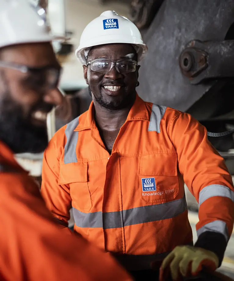 Yara Integrated Annual report cover image